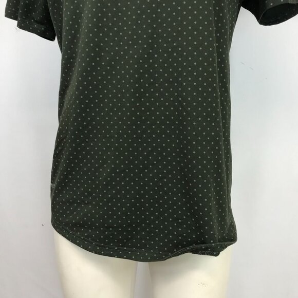 BYLT -  MEN'S MEDIUM -OLIVE SHORT SLEEVE CREW NECK COTTON BLEND TEE - Picture 3 of 7